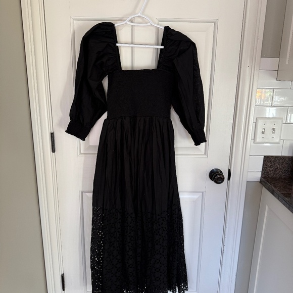 New! Free People Perfect Storm Midi Dress Black nwot 33995 - Picture 7 of 16